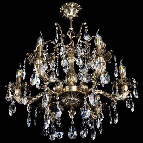 Люстра бронзовая Селена №6 лучик в Симферополе Гусь Хрустальный