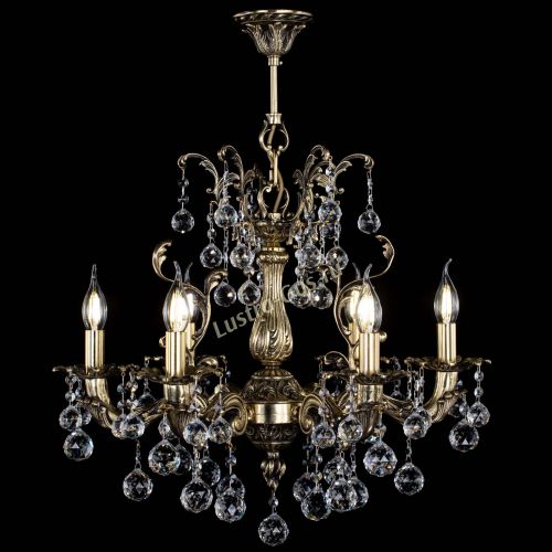 Люстра бронзовая Селена №6 шар в Симферополе Гусь Хрустальный