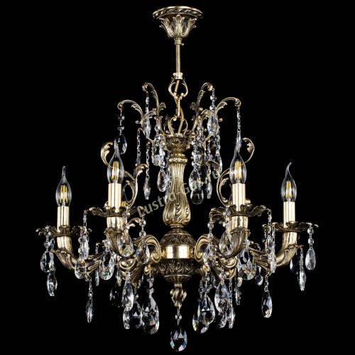 Люстра бронзовая Селена №6 журавлик в Симферополе Гусь Хрустальный