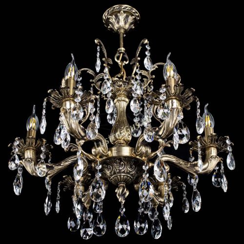 Люстра бронзовая Селена №6 журавлик в Симферополе Гусь Хрустальный