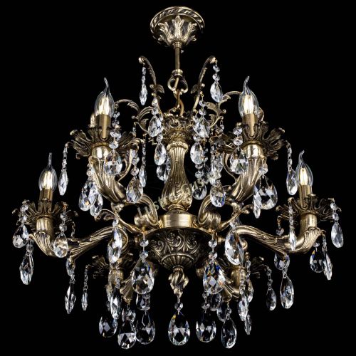 Люстра бронзовая Селена №6 журавлик в Симферополе Гусь Хрустальный