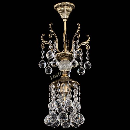 Люстра бронзовая София №1/2 шар в Симферополе Гусь Хрустальный