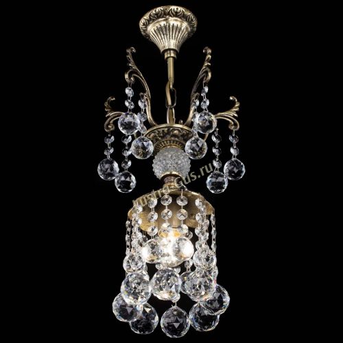 Люстра бронзовая София №1/2 шар в Симферополе Гусь Хрустальный