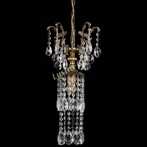 Люстра бронзовая София №3 баден в Симферополе Гусь Хрустальный