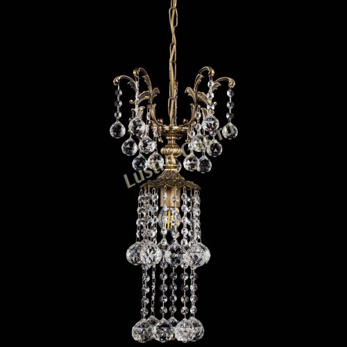 Люстра бронзовая София №3 шар в Симферополе Гусь Хрустальный