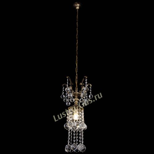 Люстра бронзовая София №3 шар в Симферополе Гусь Хрустальный