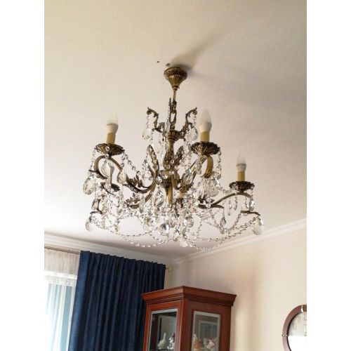 Бронзовая люстра Валери №5 баден в Симферополе Гусь Хрустальный