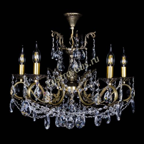 Бронзовая люстра Валери №5 баден в Симферополе Гусь Хрустальный