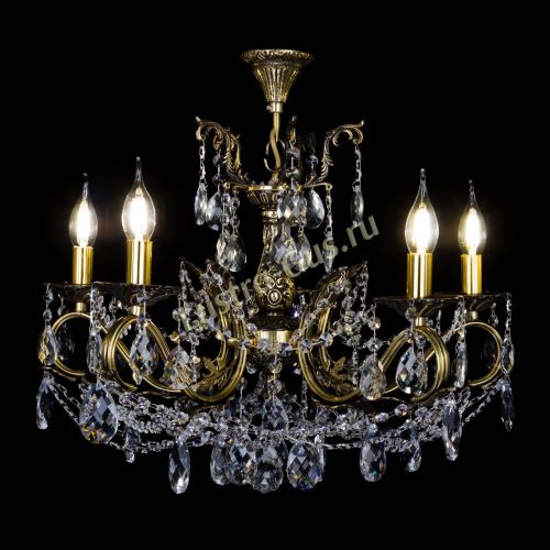 Бронзовая люстра Валери №5 баден в Симферополе Гусь Хрустальный