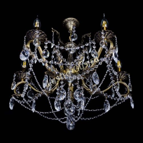 Бронзовая люстра Валери №5 баден в Симферополе Гусь Хрустальный