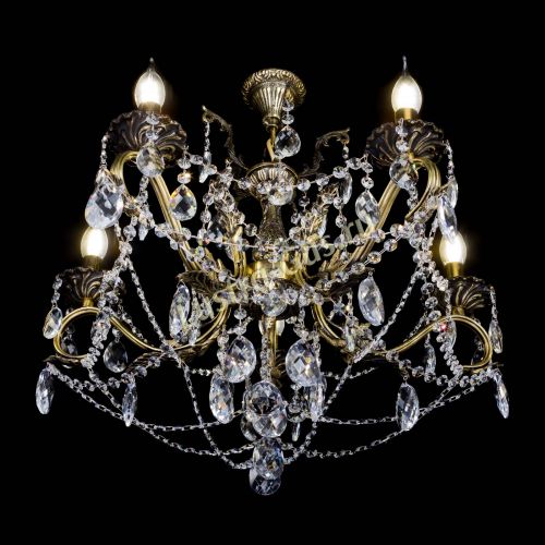 Бронзовая люстра Валери №5 баден в Симферополе Гусь Хрустальный