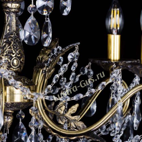 Бронзовая люстра Валери №5 лучик в Симферополе Гусь Хрустальный