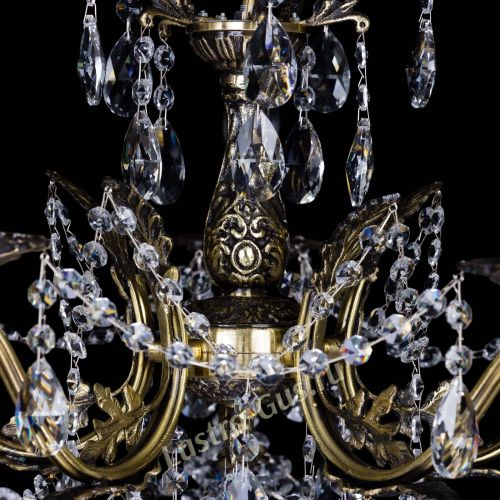 Бронзовая люстра Валери №5 журавлик в Симферополе Гусь Хрустальный