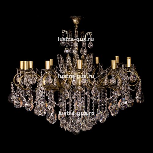 Люстра бронзовая Афина №1 в Симферополе Гусь Хрустальный
