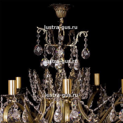 Люстра бронзовая Афина №1 в Симферополе Гусь Хрустальный