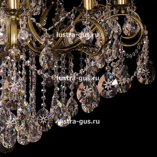 Люстра бронзовая Афина №1 в Симферополе Гусь Хрустальный