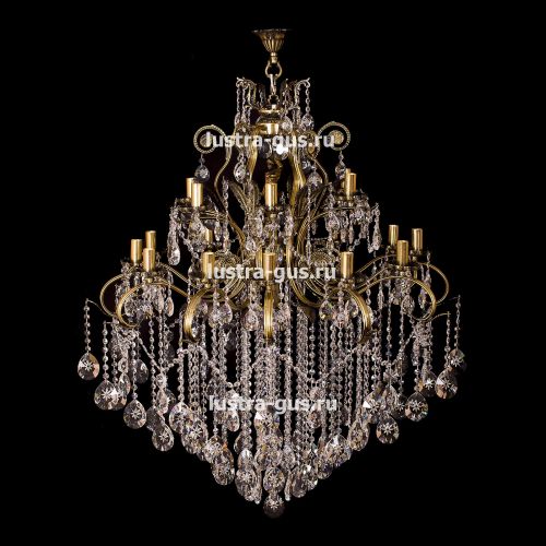 Люстра бронзовая Афина №2 в Симферополе Гусь Хрустальный