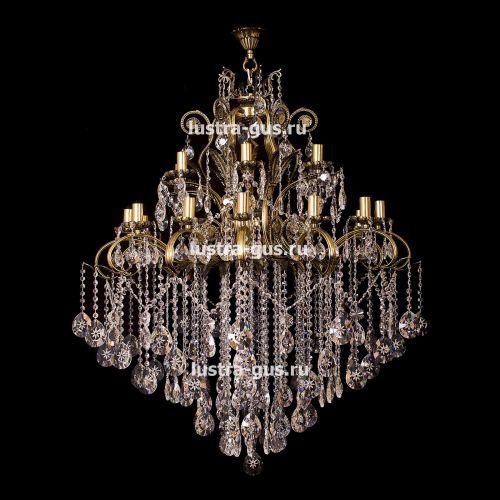 Люстра бронзовая Афина №2 в Симферополе Гусь Хрустальный