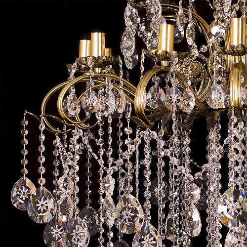 Люстра бронзовая Афина №2 в Симферополе Гусь Хрустальный