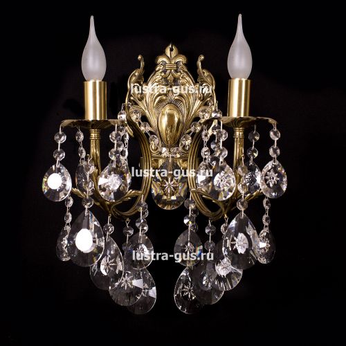 Бра Бэлла №2 латунь в Симферополе Гусь Хрустальный