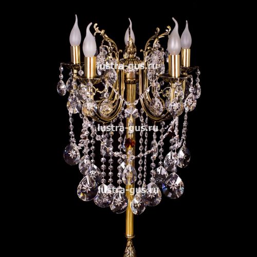 Бронзовый торшер Матильда №2 в Симферополе Гусь Хрустальный