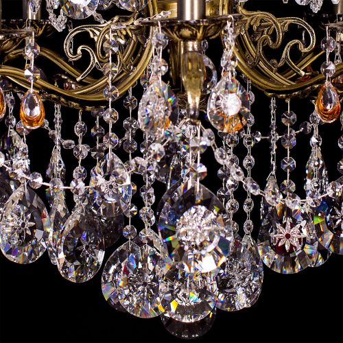 Люстра бронзовая Мелания №12 в Симферополе Гусь Хрустальный