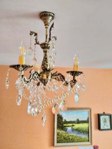 Люстра бронзовая Мелания №3 в Симферополе отзыв и фото покупателя