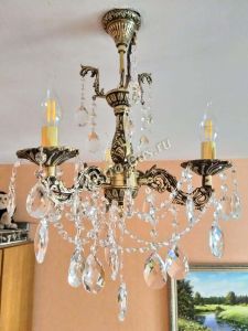 Люстра бронзовая Мелания №3 в Симферополе отзыв и фото покупателя