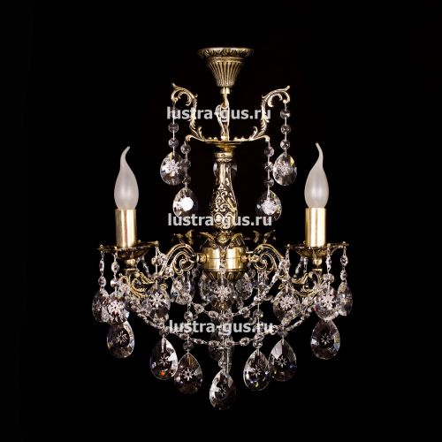Люстра бронзовая Мелания №3 в Симферополе Гусь Хрустальный