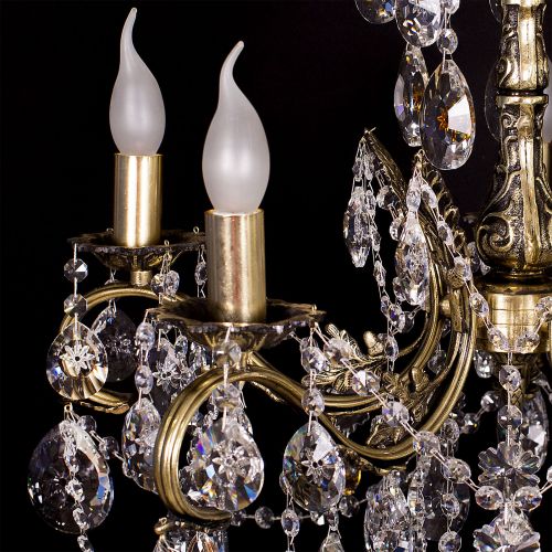 Люстра бронзовая Мелания №5 в Симферополе Гусь Хрустальный