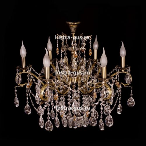 Люстра бронзовая Мелания №6/2 в Симферополе Гусь Хрустальный