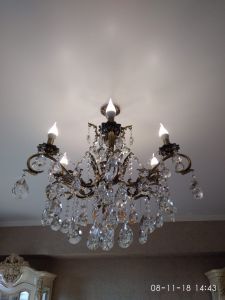 Люстра бронзовая Мелания №6/2 в Симферополе отзыв и фото покупателя