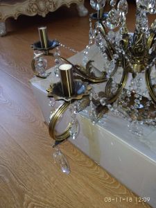 Люстра бронзовая Мелания №6/2 в Симферополе отзыв и фото покупателя