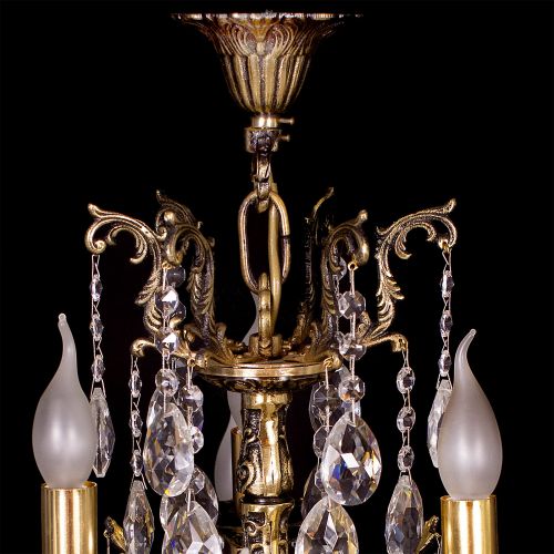 Люстра бронзовая Мелания №9 в Симферополе Гусь Хрустальный