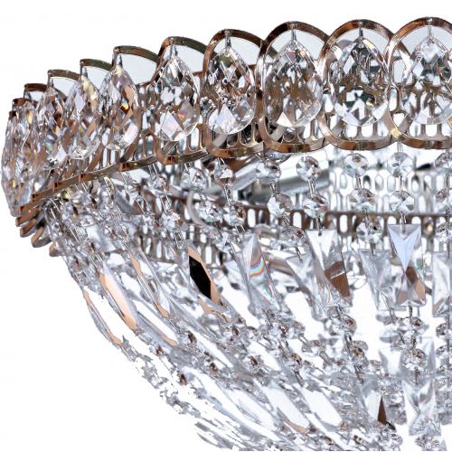 Люстра Водоворот Купол 2 в Симферополе Гусь Хрустальный