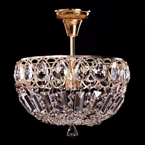 Люстра Капель №30 в Симферополе Гусь Хрустальный