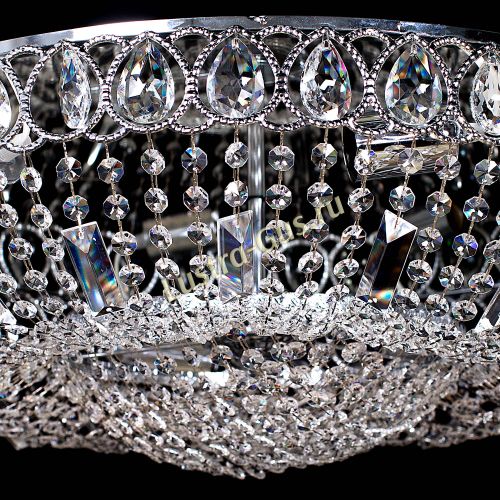 Люстра Капель №57 - 700 мм в Симферополе Гусь Хрустальный