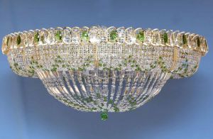 Люстра Кольцо 1000 мм Купол цветная в Симферополе отзыв и фото покупателя