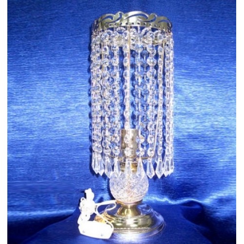 Лампа настольная Анжелика 2 Карандаш малый в Симферополе Гусь Хрустальный