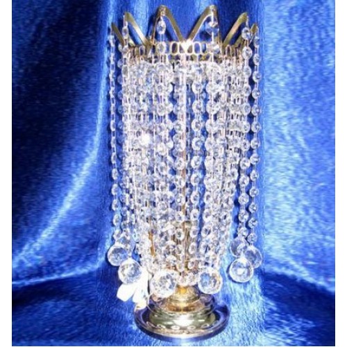 Лампа настольная Элитный Шар купол 30 в Симферополе Гусь Хрустальный