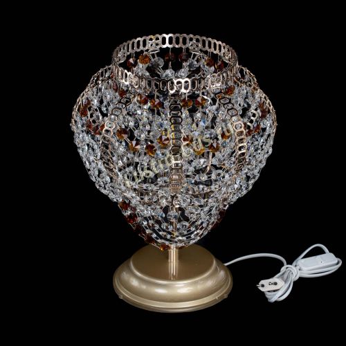 Настольная лампа Альфа №1 чайная в Симферополе Гусь Хрустальный