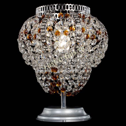 Настольная лампа Альфа №1 чайная в Симферополе Гусь Хрустальный