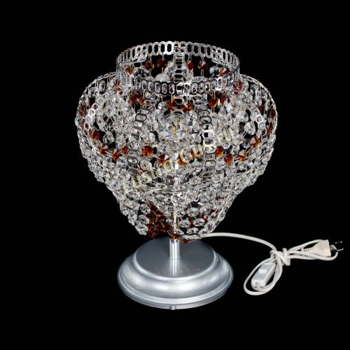 Настольная лампа Альфа №1 чайная в Симферополе Гусь Хрустальный