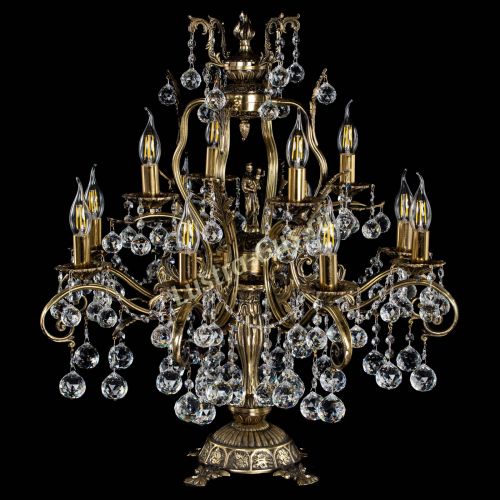 Настольная лампа Алфея №12 Шар в Симферополе Гусь Хрустальный