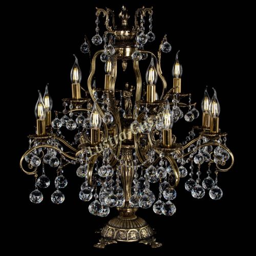 Настольная лампа Алфея №12 Шар в Симферополе Гусь Хрустальный