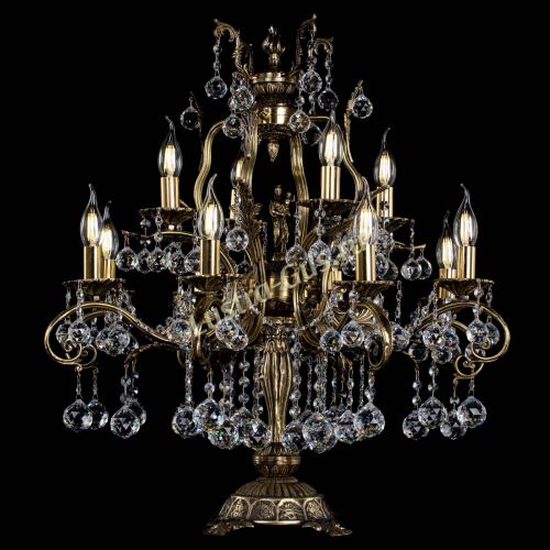 Настольная лампа Алфея №12 Шар в Симферополе Гусь Хрустальный