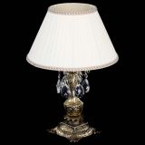 Бронзовая настольная лампа Антик №1 Баден с абажуром в Симферополе