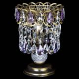 Настольная лампа Астра №1 под бронзу Фиолетовая в Симферополе