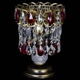 Настольная лампа Астра №1 под бронзу Красная в Симферополе