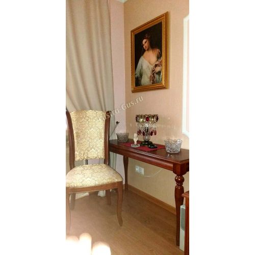 Настольная лампа Астра №1 под бронзу Красная в Симферополе Гусь Хрустальный